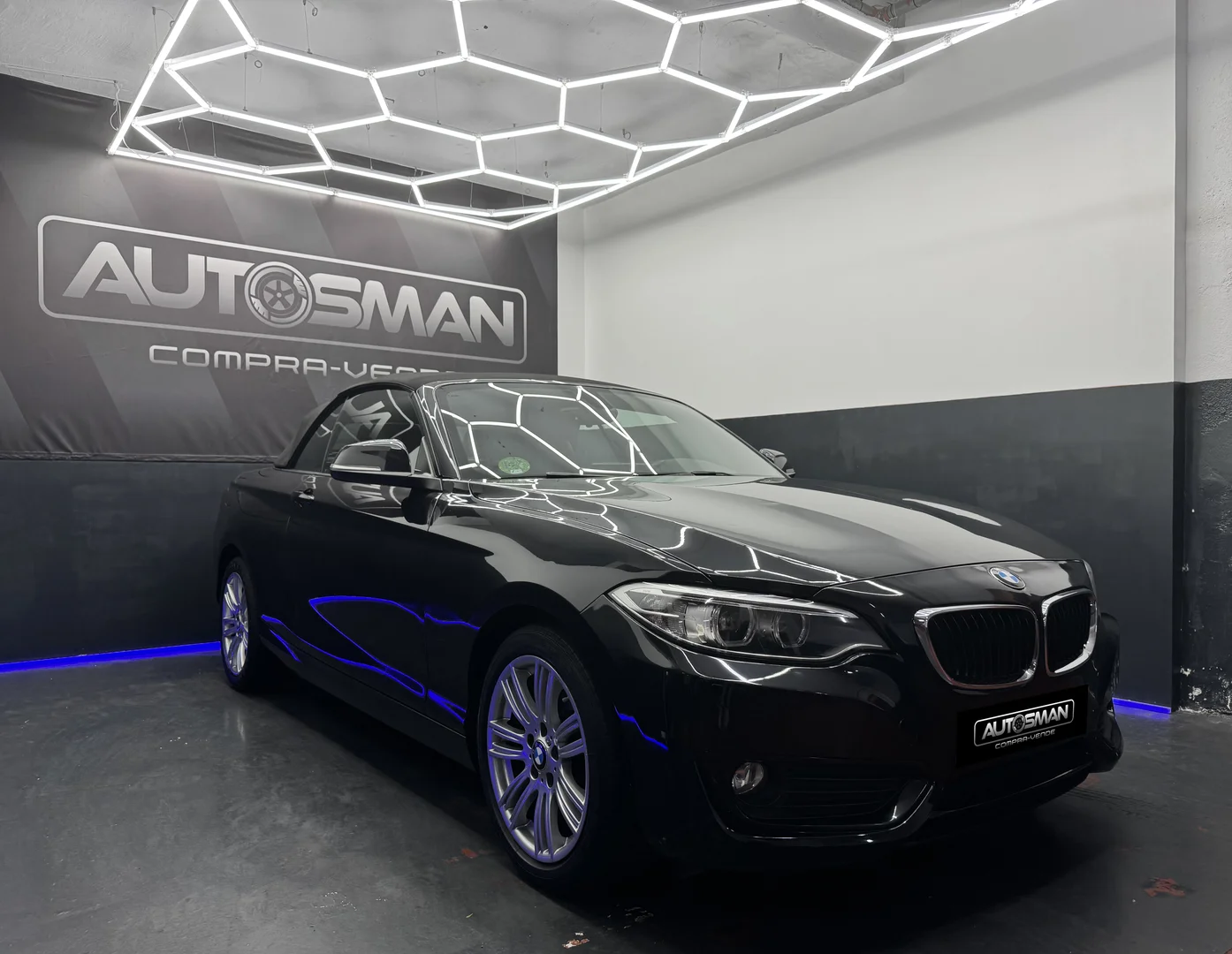 BMW Serie 2 218i 2015 Gasolina Negro - Detalle